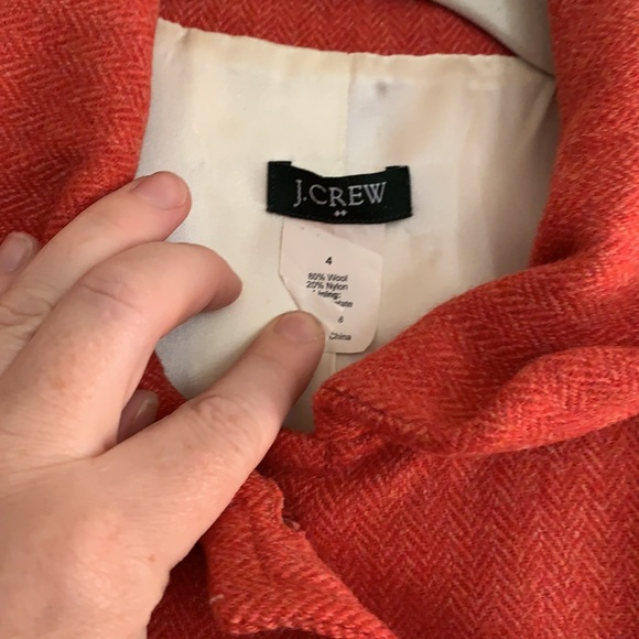 Coral Wool Blazer - Picture 4 of 5